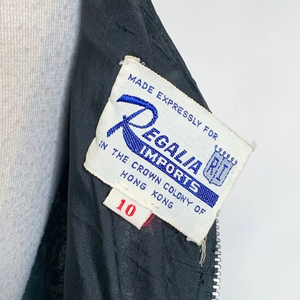 VINTAGE Regalia Silk Sequin Beaded Dress - Picture 5 of 7